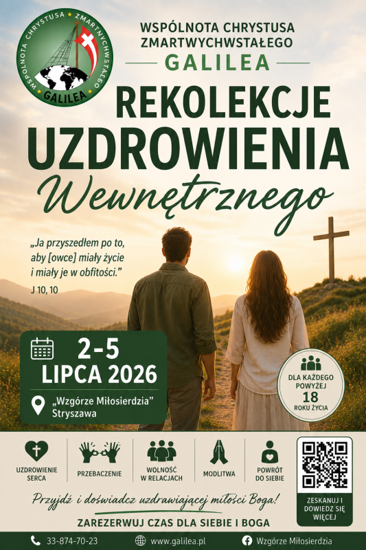 Rekolekcje Uzdrowienia Wewnętrzengo