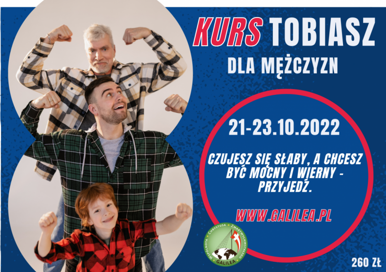 Kurs Tobiasz - dla mężczyzn Zapraszamy na fanpage Wzgórze Miłosierdzia